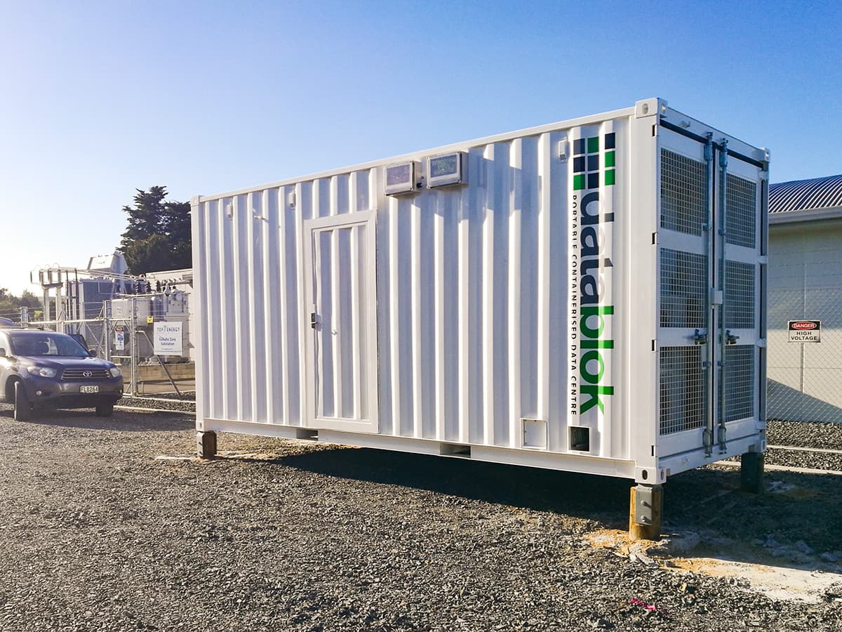 Datablok modular portable containerised data centre rental hire lease