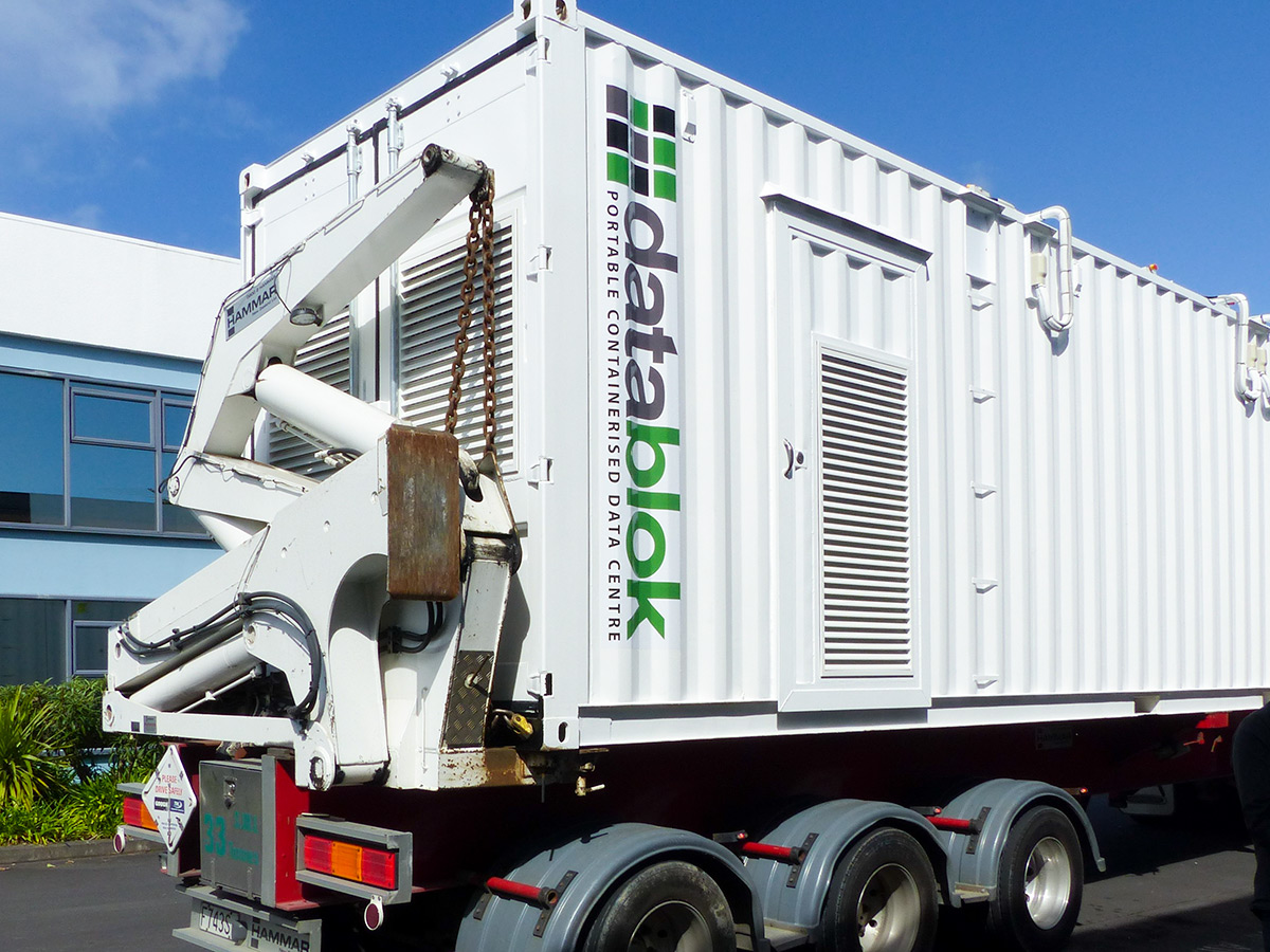 Datablok modular portable containerised data centre rental hire lease