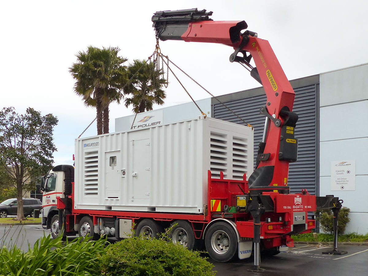 Standby backup diesel generator rental lease hire