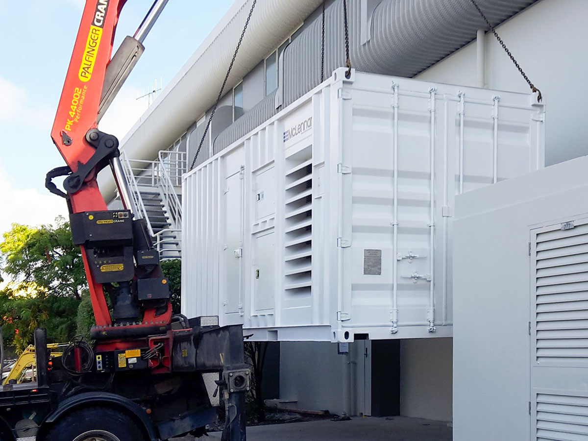 Standby backup diesel generator rental lease hire