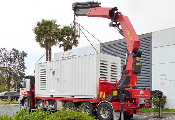 Standby backup diesel generator rental lease hire
